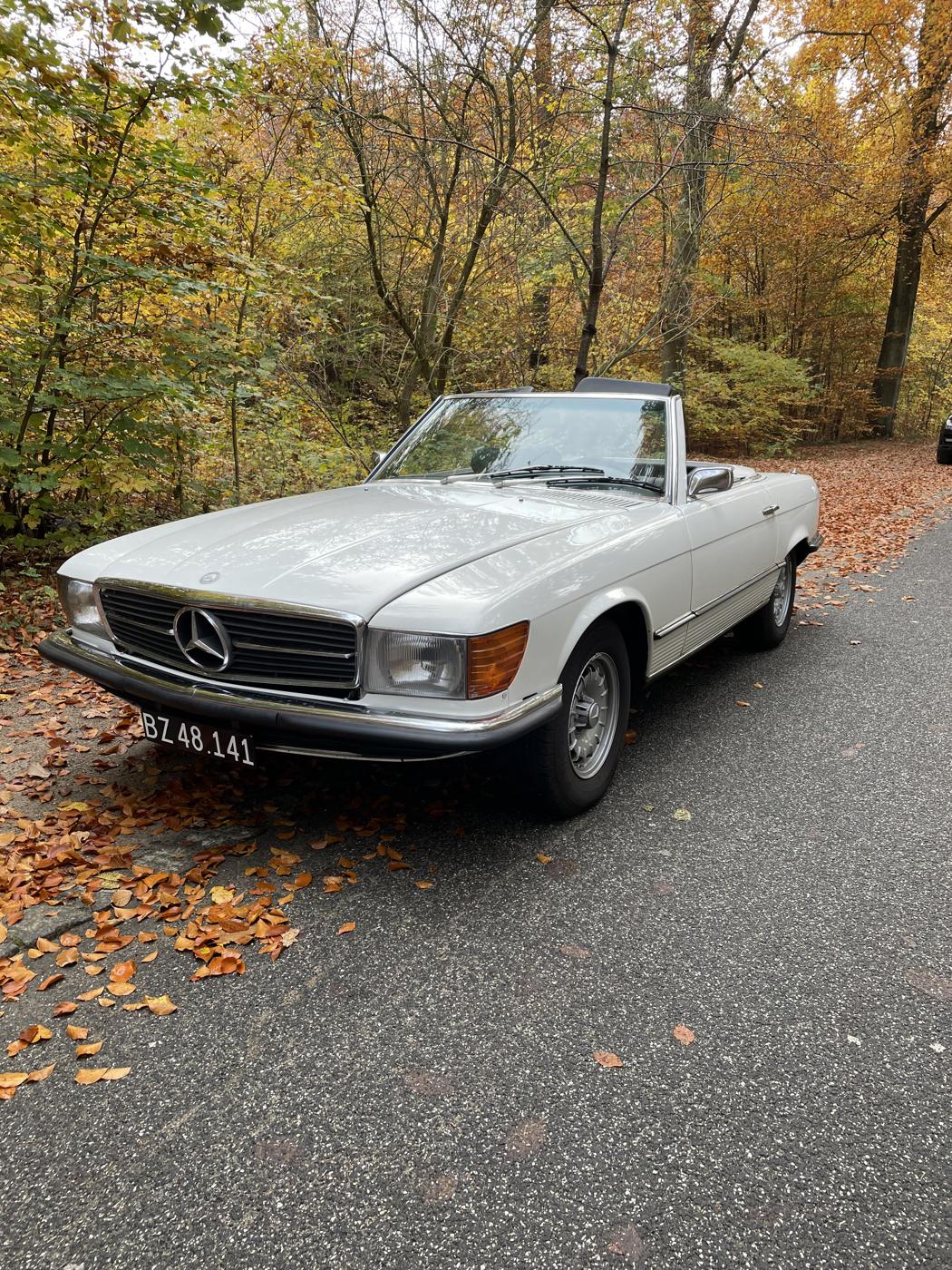 350SL front/side i efterårslandskab